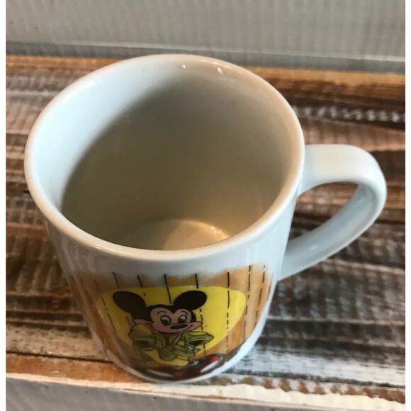 Vintage 1990’s Reutter Disney Mickey Mouse West Germany Coffee Tea Mug Cup - Picture 3 of 10